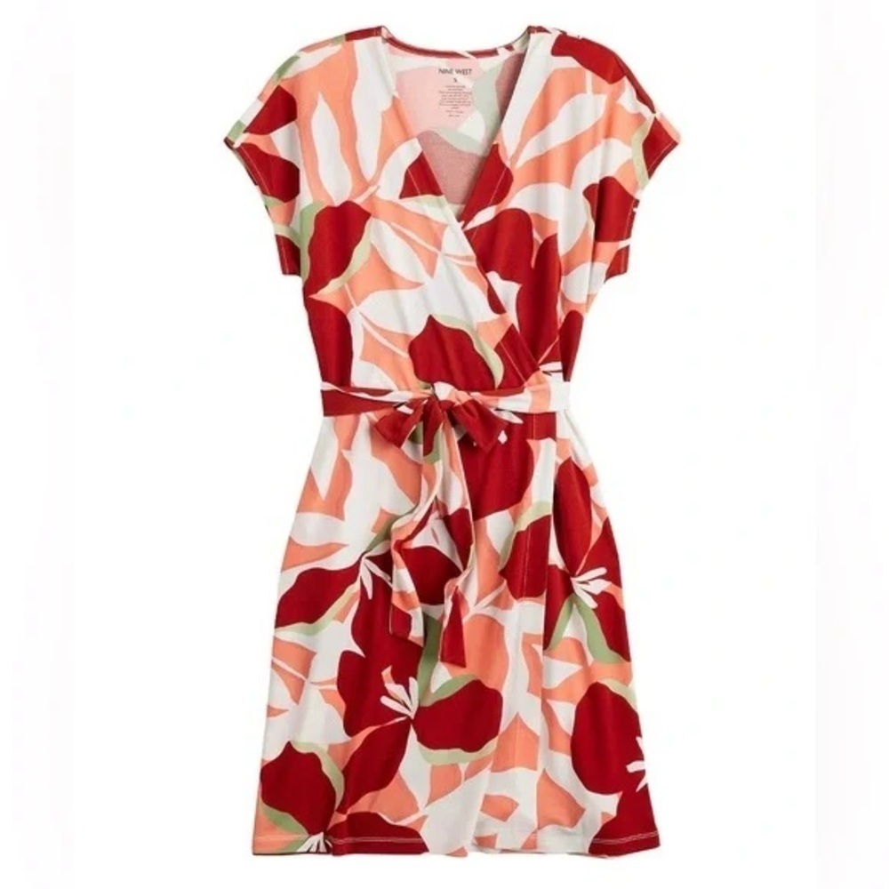 Nine West floral dress, extra small